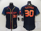 Astros 30 Kyle Tucker Navy Nike 2022 City Connect Flexbase Jersey,baseball caps,new era cap wholesale,wholesale hats